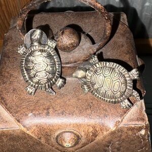 Vintage Turtle Earrings